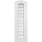 Ekena Millwork Arch Top Surface Mount PVC Gable Vent: Non-Functional, w/ 3-1/2"W x 1"P Standard Frame, 12"W x 36"H GVPAR12X3601SN - alternate 1